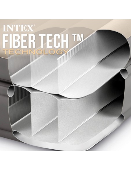 Colchão de ar com bomba elétrica | INTEX