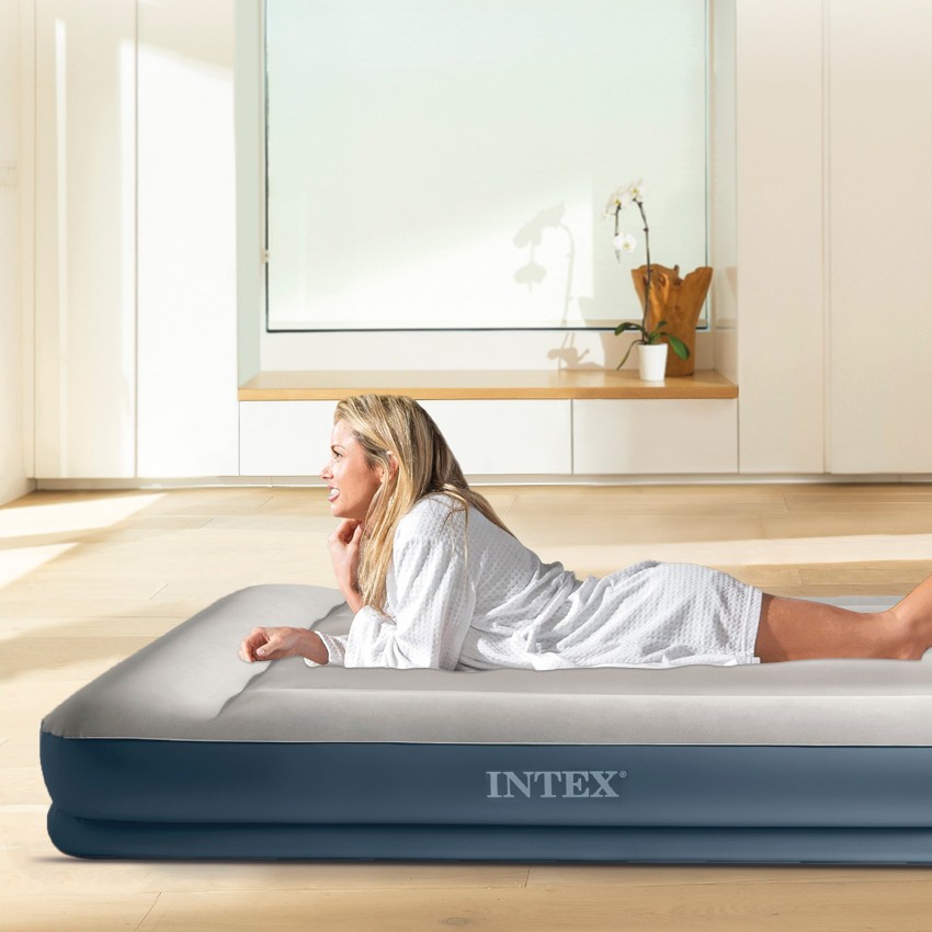 Colchão de ar único de altura média | INTEX
