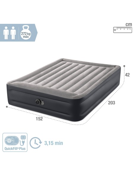 Colchão inflável duplo Dura-Beam Plus | INTEX