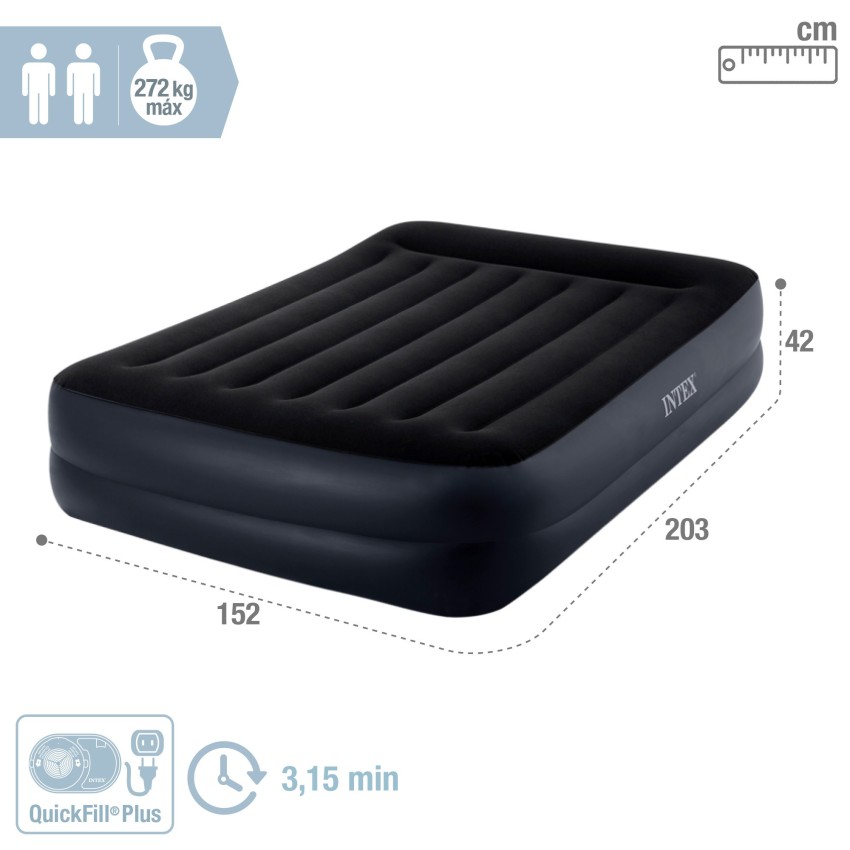 Colchão de ar duplo | INTEX