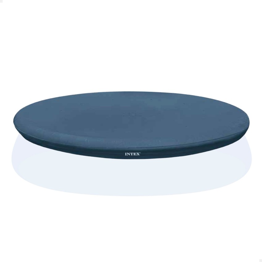 Cobertura INTEX de 424 cm exclusiva para piscinas Easy Set de 457 cm de diâmetro. Fabricada com vinil resistente de 18 mm, possu
