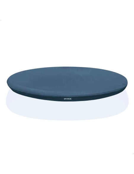 Cobertura INTEX de 424 cm exclusiva para piscinas Easy Set de 457 cm de diâmetro. Fabricada com vinil resistente de 18 mm, possu