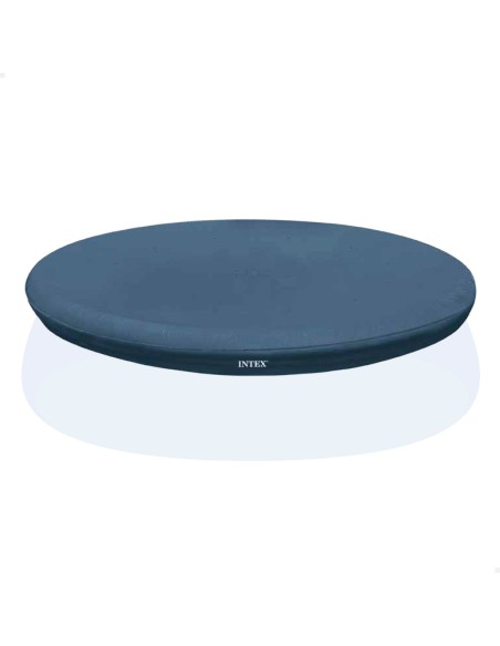 Cobertura INTEX de 284 cm exclusiva para piscinas Easy Set de 305 cm de diâmetro. Fabricada com vinil resistente de 18 mm, possu
