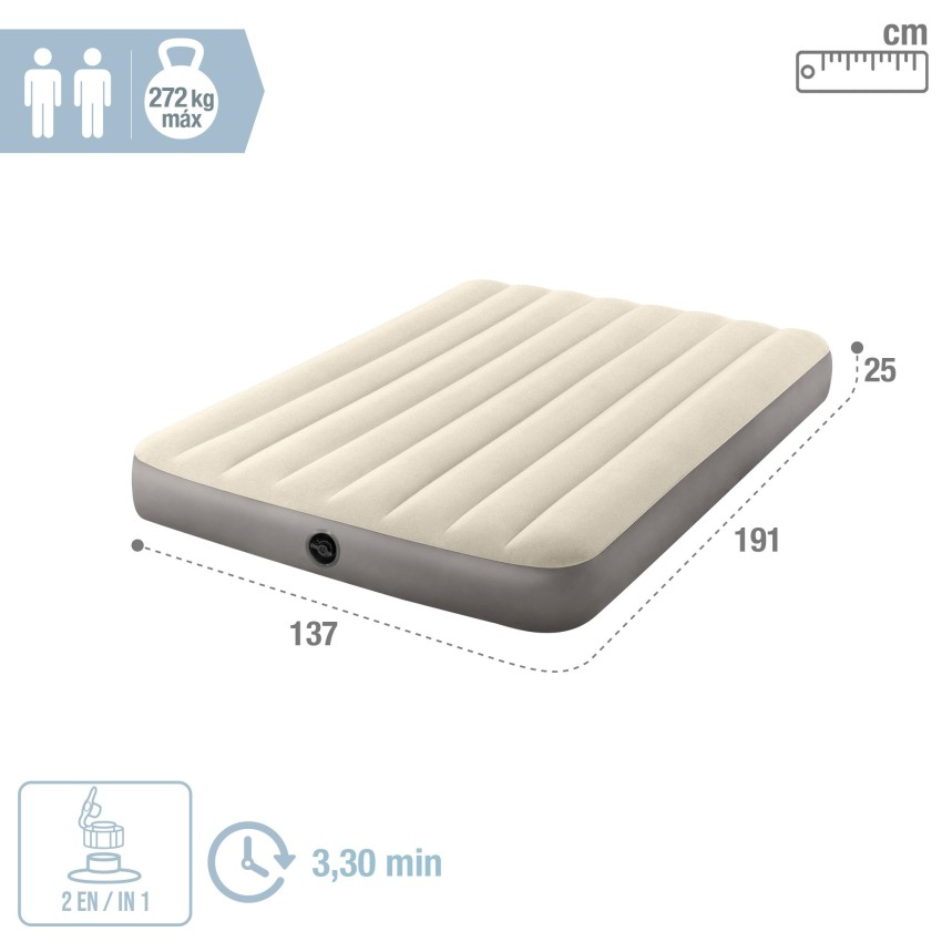Colchão inflável para dois | INTEX