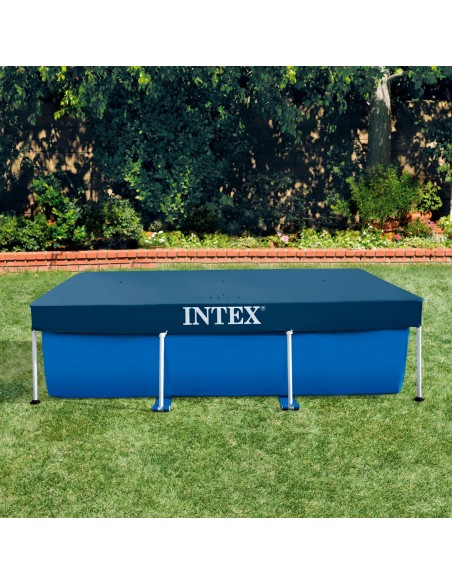 Cobertura INTEX de 300x200 cm exclusiva para piscinas Small e Prism Frame de 300x200 cm. Feita com vinil resistente de 18 mm de 