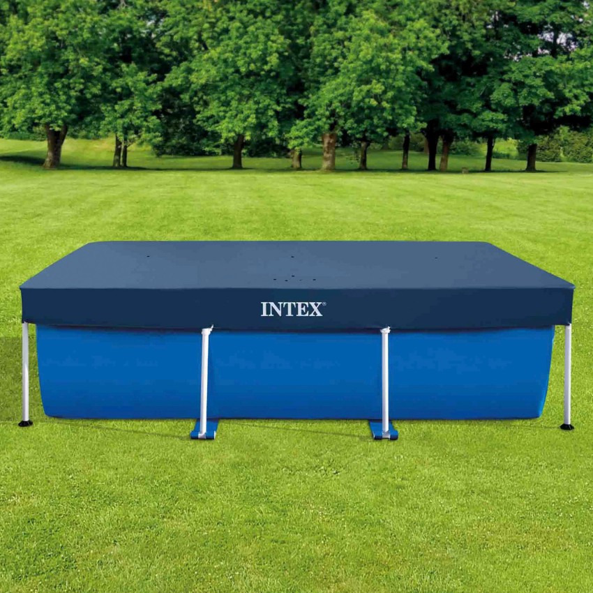 Cobertura INTEX de 300x200 cm exclusiva para piscinas Small e Prism Frame de 300x200 cm. Feita com vinil resistente de 18 mm de 