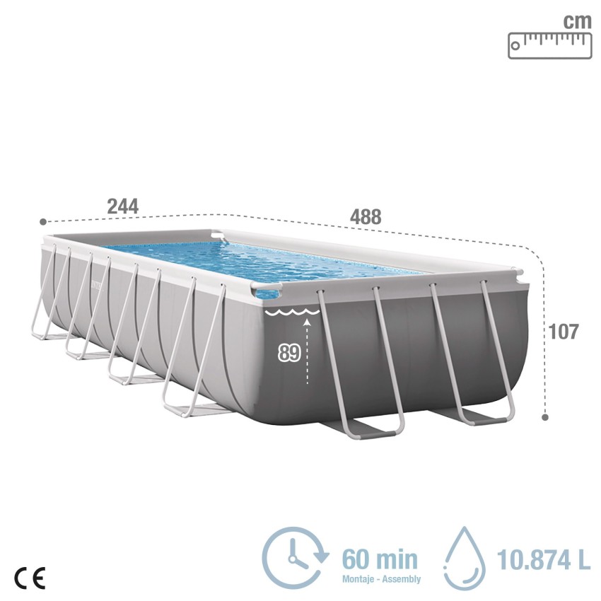 Piscina desmontável INTEX com bomba | Intex.pt
