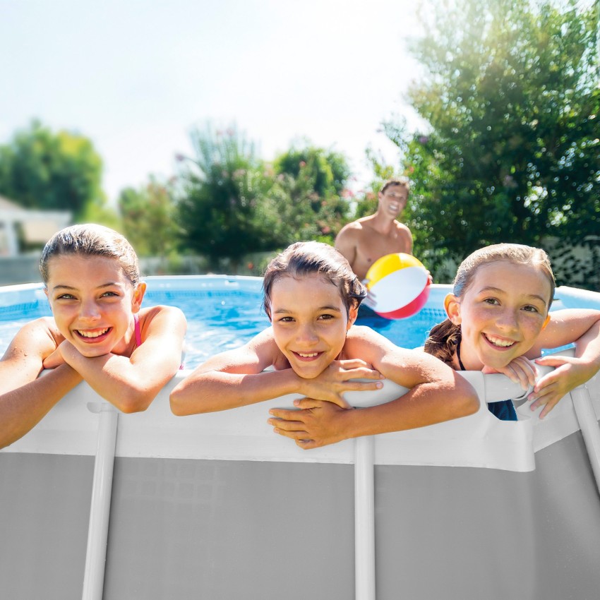 Piscina oval + boma- Piscinas removíveis | Intex.pt