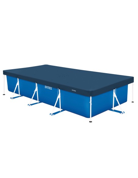 Cobertura INTEX de 460x226 cm exclusiva para piscinas Small/Metal Frame de 450x 220 cm. Feita com vinil resistente de 18 mm de e