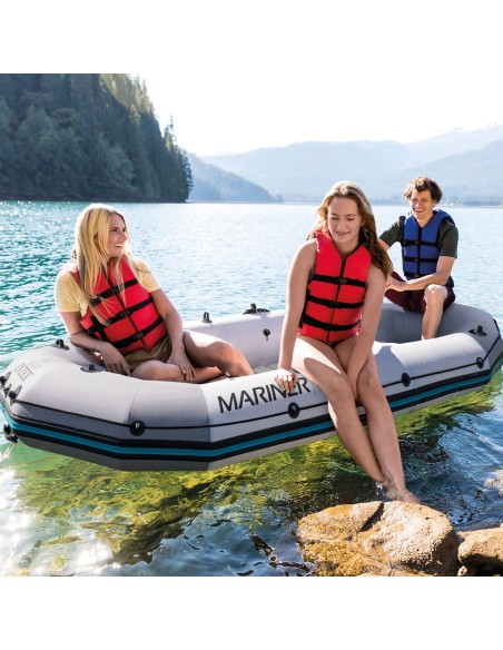 BARCO INSUFLÁVEL INTEX MARINER 3 REMOS 137 CM-297X127X46 CM