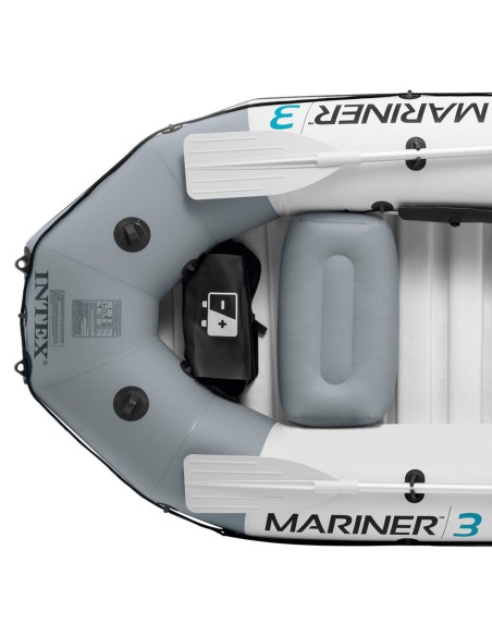 BARCO INSUFLÁVEL INTEX MARINER 3 REMOS 137 CM-297X127X46 CM
