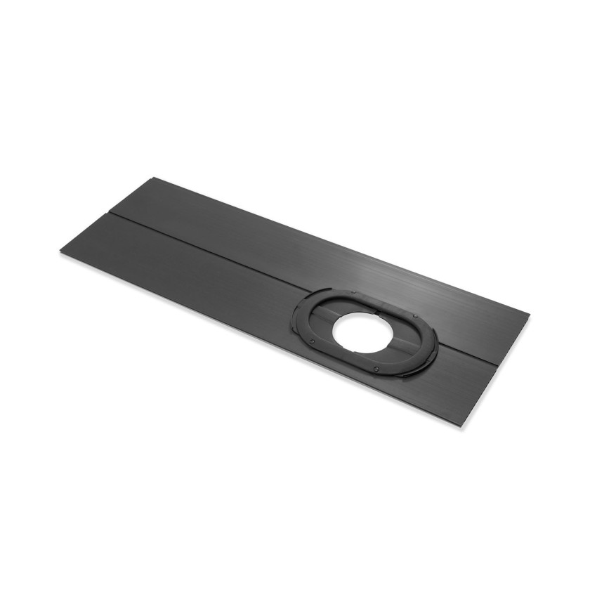 12206-PANEL 1 ORIFICIO PLASTICO GRAPHITE 478CM