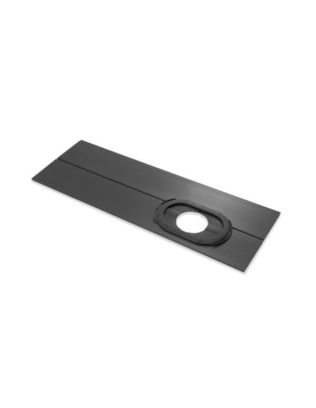 12206-PANEL 1 ORIFICIO PLASTICO GRAPHITE 478CM
