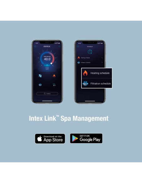 Spa insuflável INTEX 4 pessoas Greystone Deluxe | INTEX
