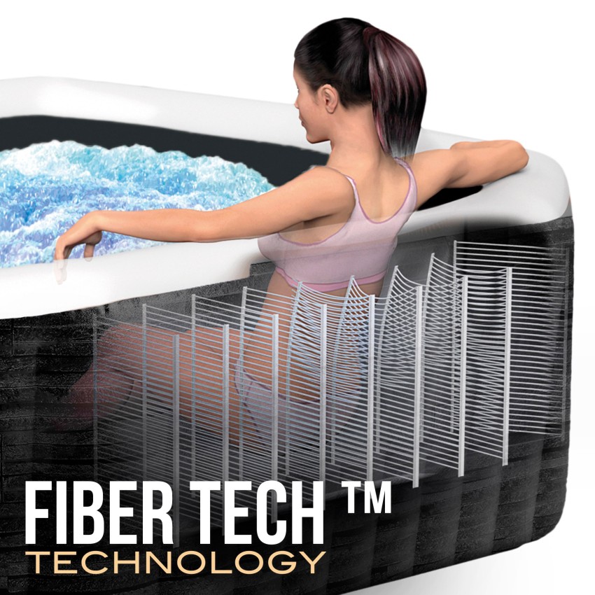 Spa insuflável INTEX 4 pessoas Greystone Deluxe | INTEX