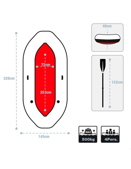Barco insuflável sem motor INTEX | Loja Oficial INTEX