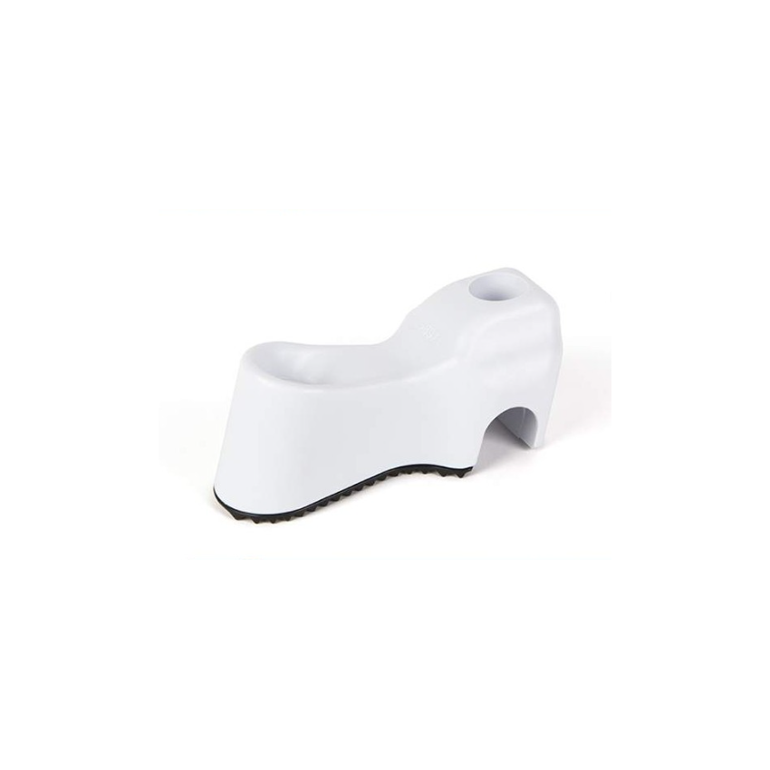 Base de plástico para patas da escada Deluxe de degraus removíveis de 132cm e 132cm de altura.