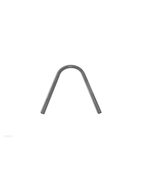 12633-BARRA SUPERIOR "U" ESCALERA 91CM GRIS SS18