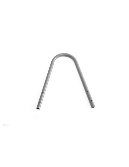 12637-BARRA SUPERIOR "U" ESCALERAS 107/122CM GRIS SS18