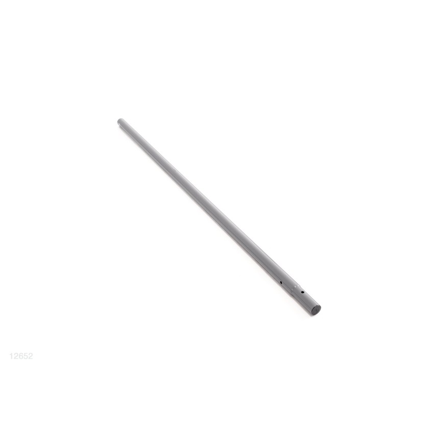 12652-BARRA SUPERIOR "C" ESCALERA 122CM GRIS SEGURIDAD SS18