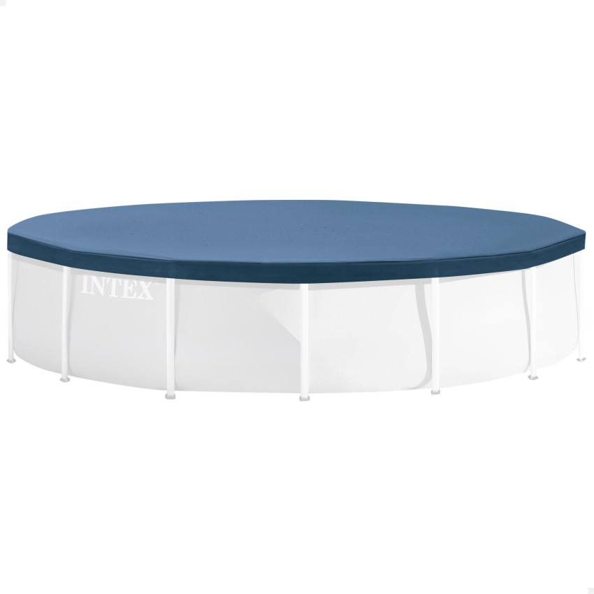 Cobertura INTEX de 305 cm exclusiva para piscinas Metal e Prism Frame de 305x76 cm. Fabricada com vinilo resistente de 18 mm de 