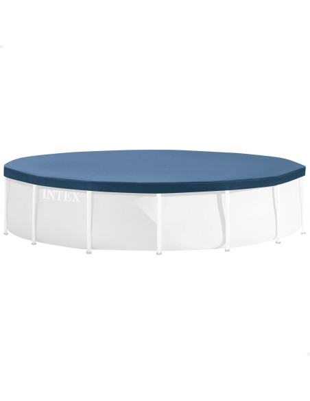 Cobertura INTEX de 305 cm exclusiva para piscinas Metal e Prism Frame de 305x76 cm. Fabricada com vinilo resistente de 18 mm de 