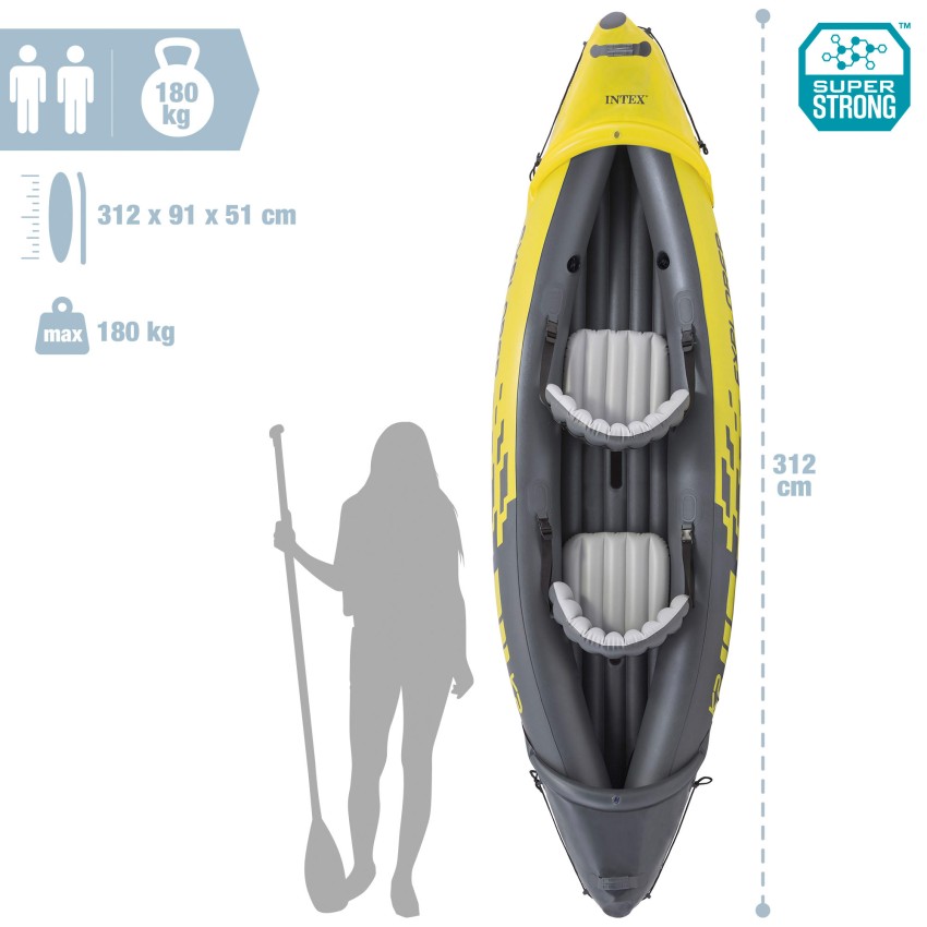 Caiaque inflável Explorer K2 | INTEX