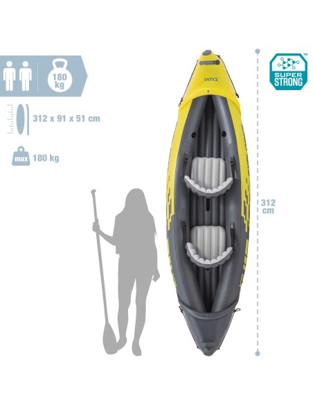 Caiaque inflável Explorer K2 | INTEX
