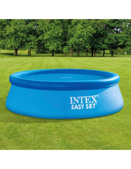 Cobertura solar INTEX de 290 cm de diâmetro para piscinas desmontáveis de 305 cmde diâmetro. Bolhas de ar selado com espessura d