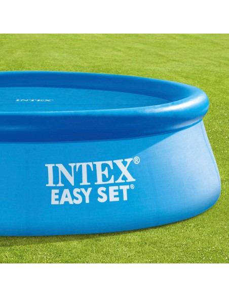 Cobertura solar INTEX de 290 cm de diâmetro para piscinas desmontáveis de 305 cmde diâmetro. Bolhas de ar selado com espessura d