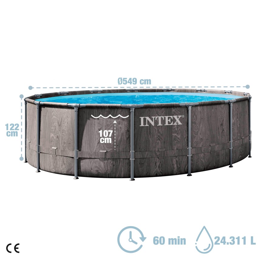 Piscina desmontable redonda INTEX | Intex.es