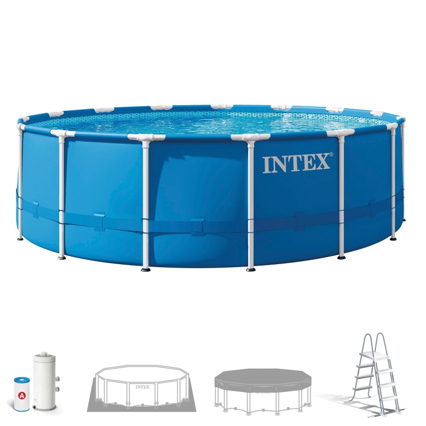 Piscina con depuradora INTEX- Piscinas desmontables| Intex.es