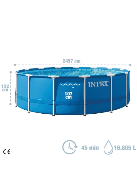 Piscina con depuradora INTEX- Piscinas desmontables| Intex.es