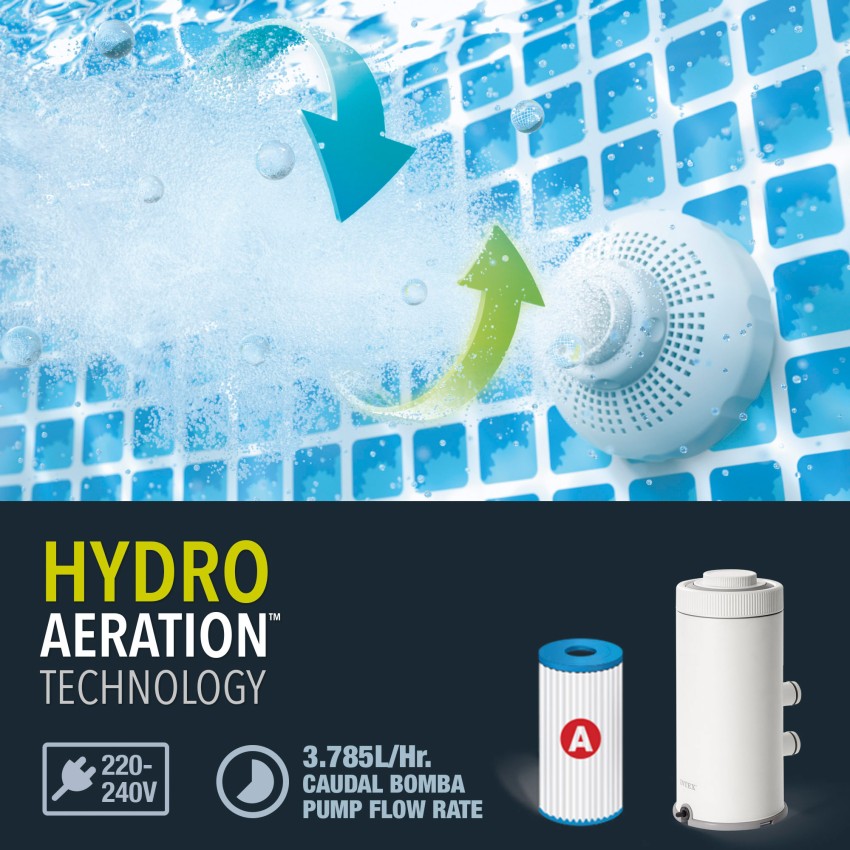 Piscina con depuradora INTEX- Piscinas desmontables| Intex.es
