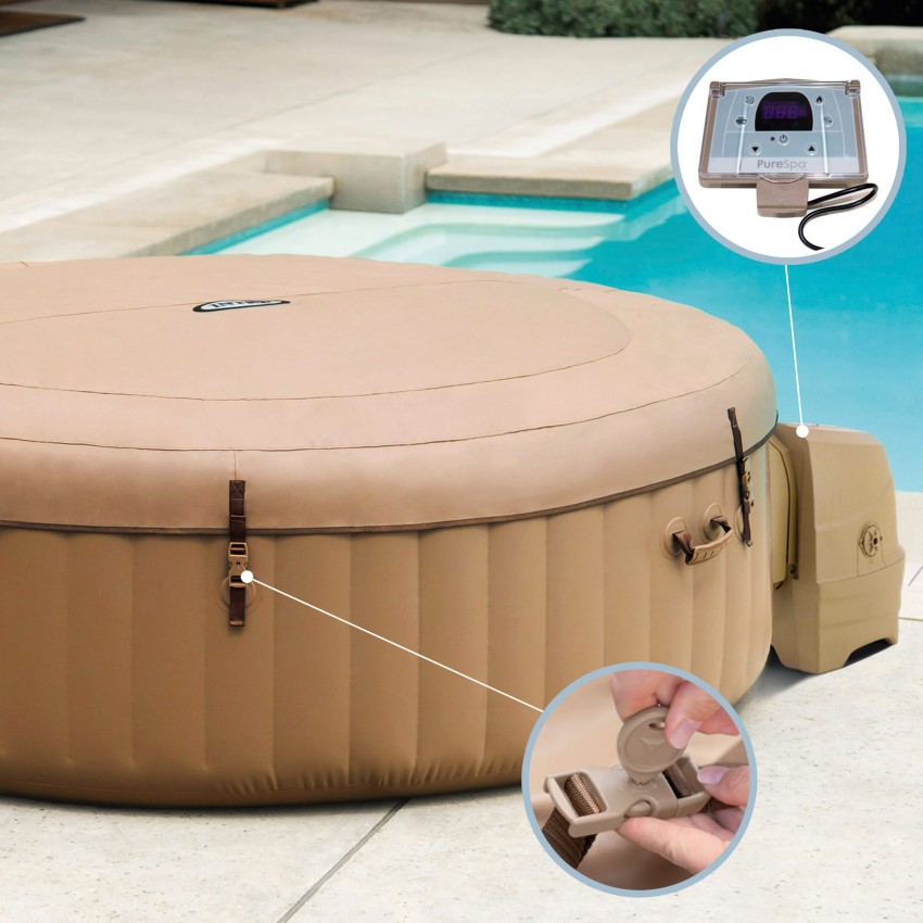 Spas insufláveis INTEX para 6 pessoas | Loja Oficial INTEX
