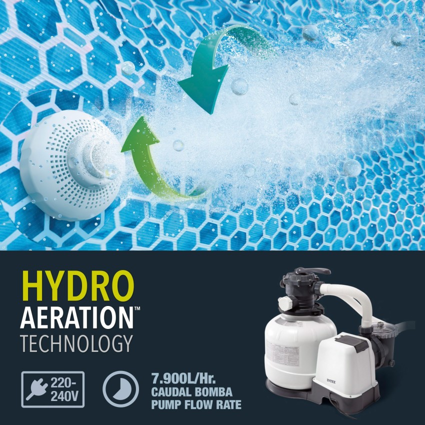 Piscina desmontável com depuradora | Piscinas INTEX