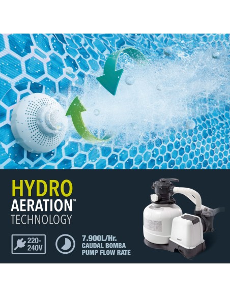 Piscina desmontável com depuradora | Piscinas INTEX