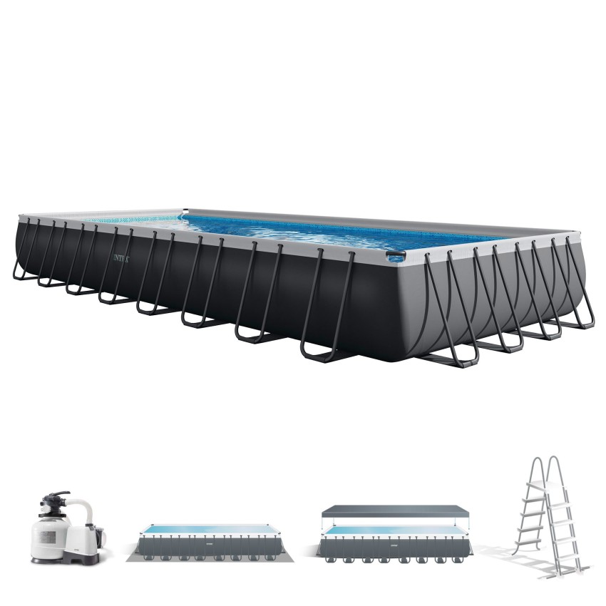 Comprar piscina desmontável retangular | Loja INTEX