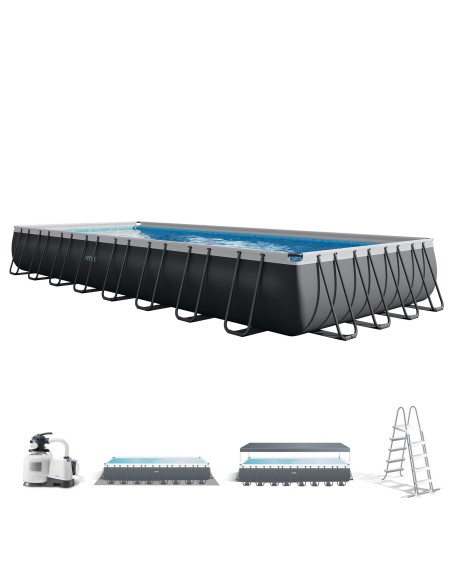 Comprar piscina desmontável retangular | Loja INTEX