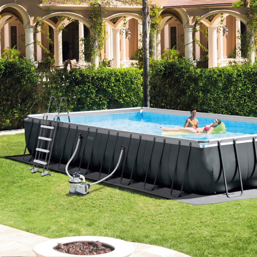 Comprar piscina desmontável retangular | Loja INTEX