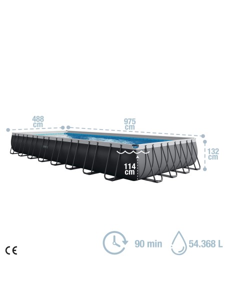 Comprar piscina desmontável retangular | Loja INTEX
