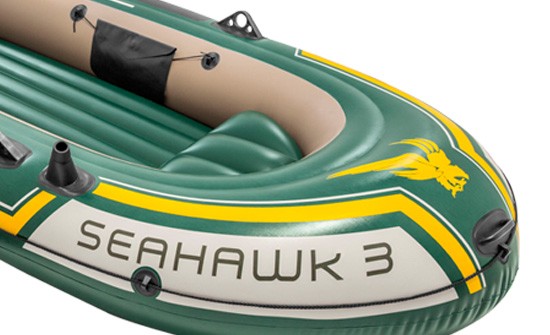 Barco hinchable Seahawk 3 Intex 295x137x43 cm con remos