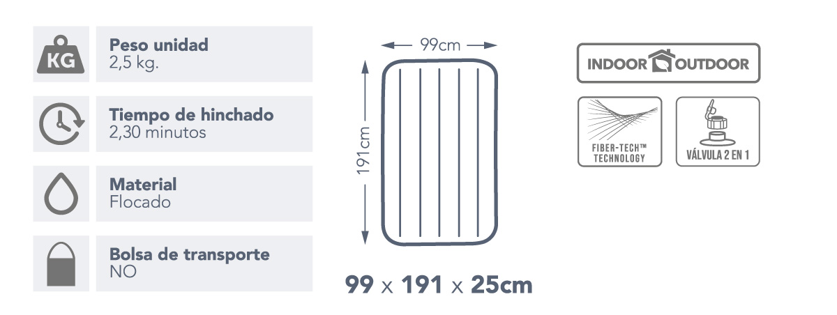 64757-Standard Classic Downy Twin
